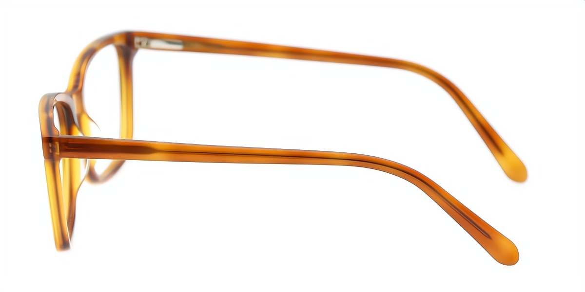 Orange Horn Elegant Acetate Eyeglasses