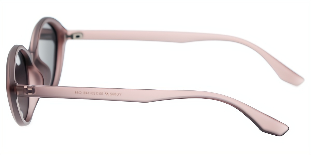 Purple Oval Retro TR90 Eyeglasses