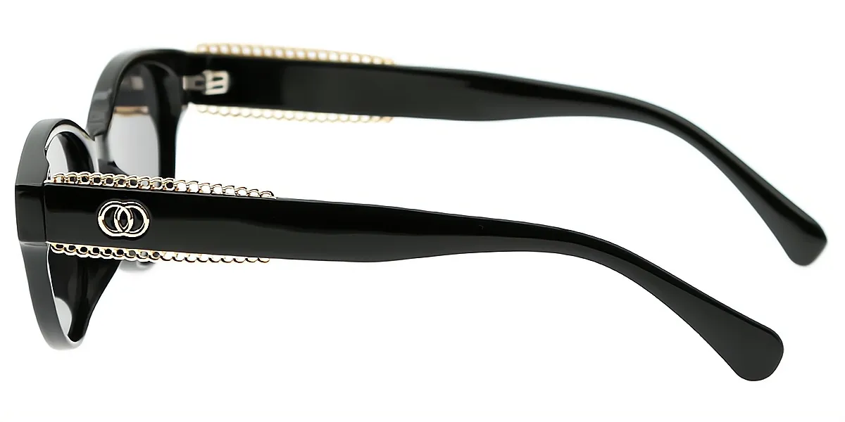 Black Cat Eye Classic TR90 Eyeglasses