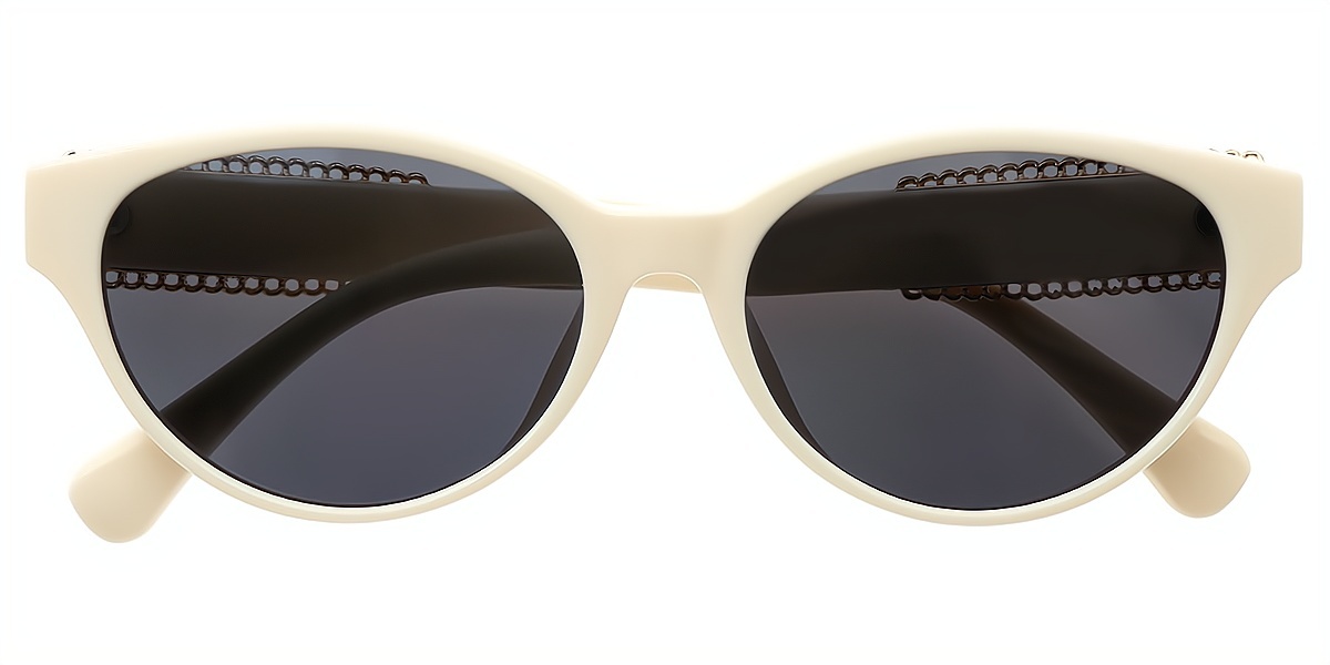 White Cat Eye Classic TR90 Eyeglasses