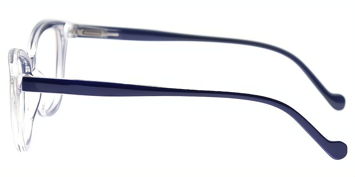 Blue Cat Eye Modish TR90 Eyeglasses