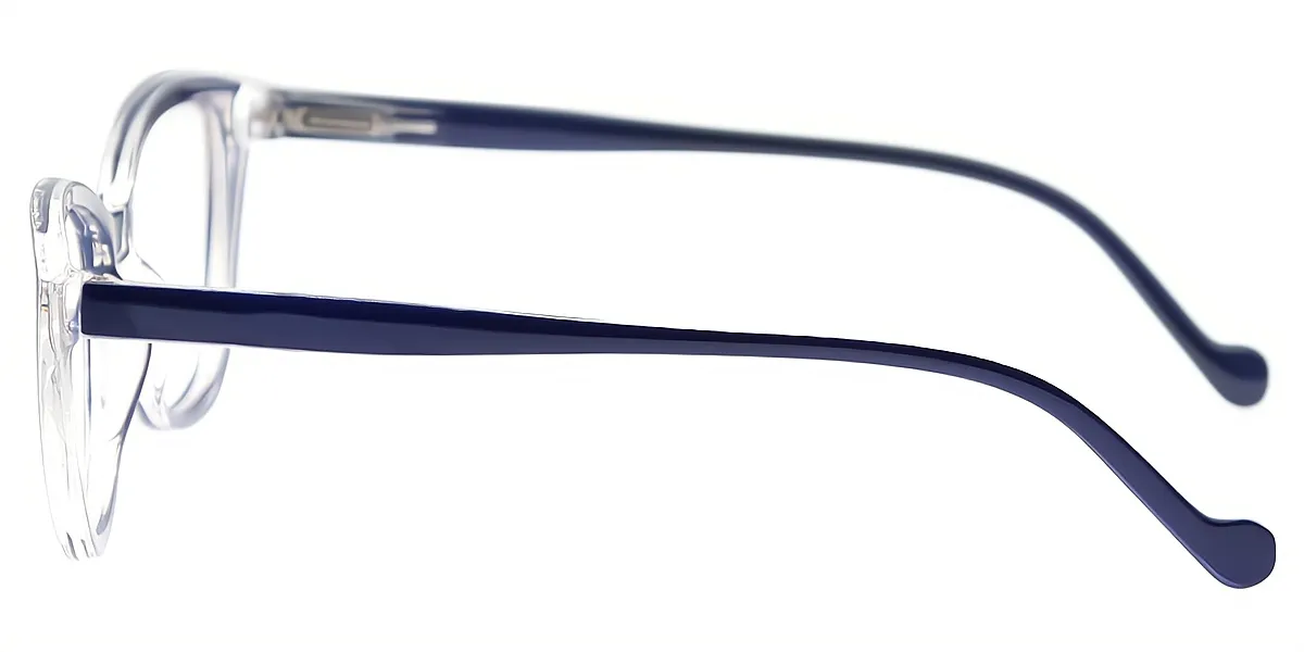 Blue Cat Eye Modish TR90 Eyeglasses
