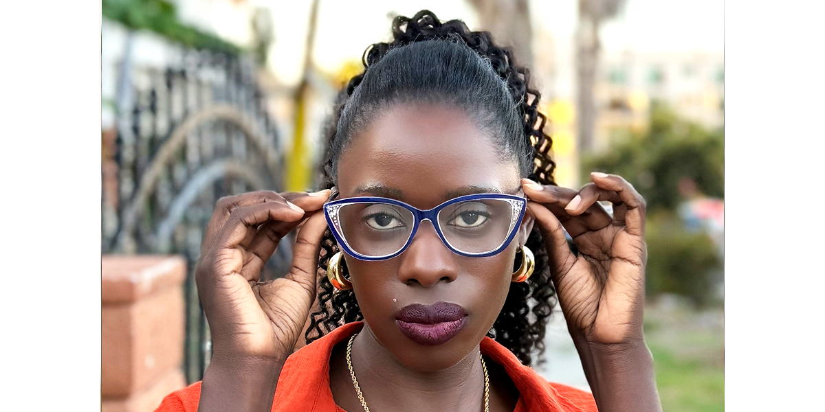 Blue Cat Eye Modish TR90 Eyeglasses
