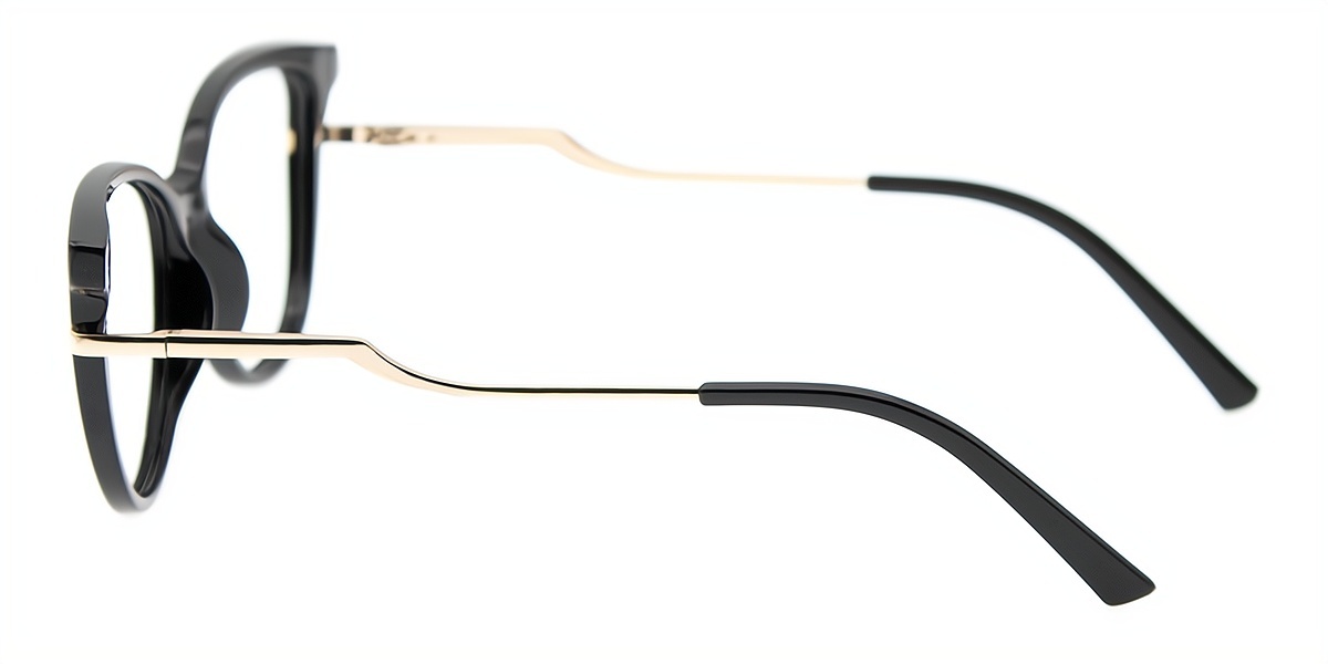 Black Cat Eye Modish TR90 Eyeglasses