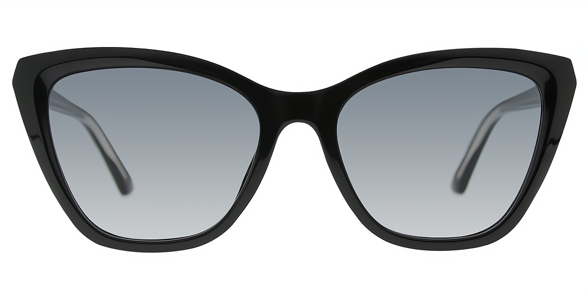 Black Cat Eye Oversized TR90 Eyeglasses
