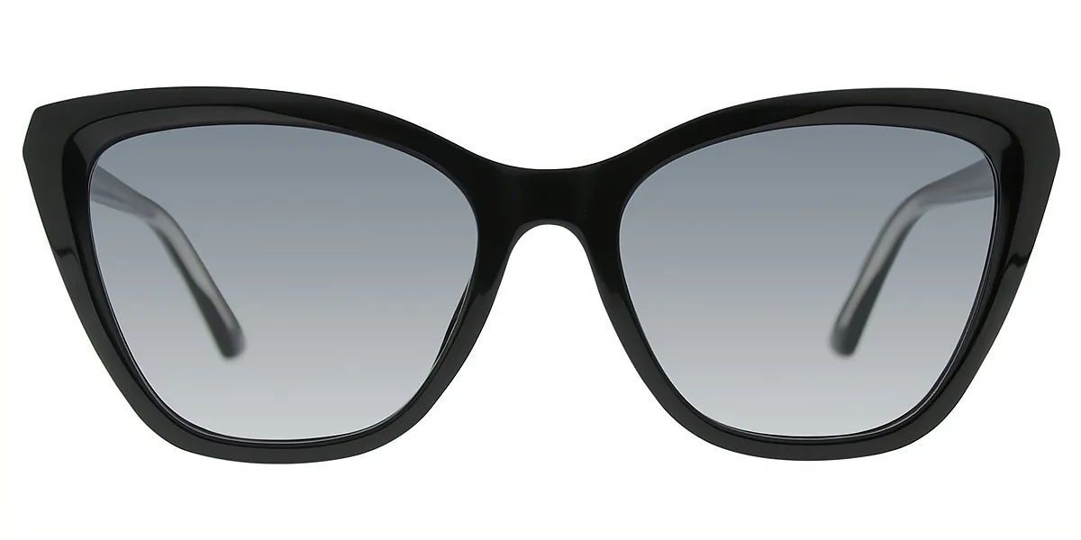 Black Cat Eye Oversized TR90 Eyeglasses