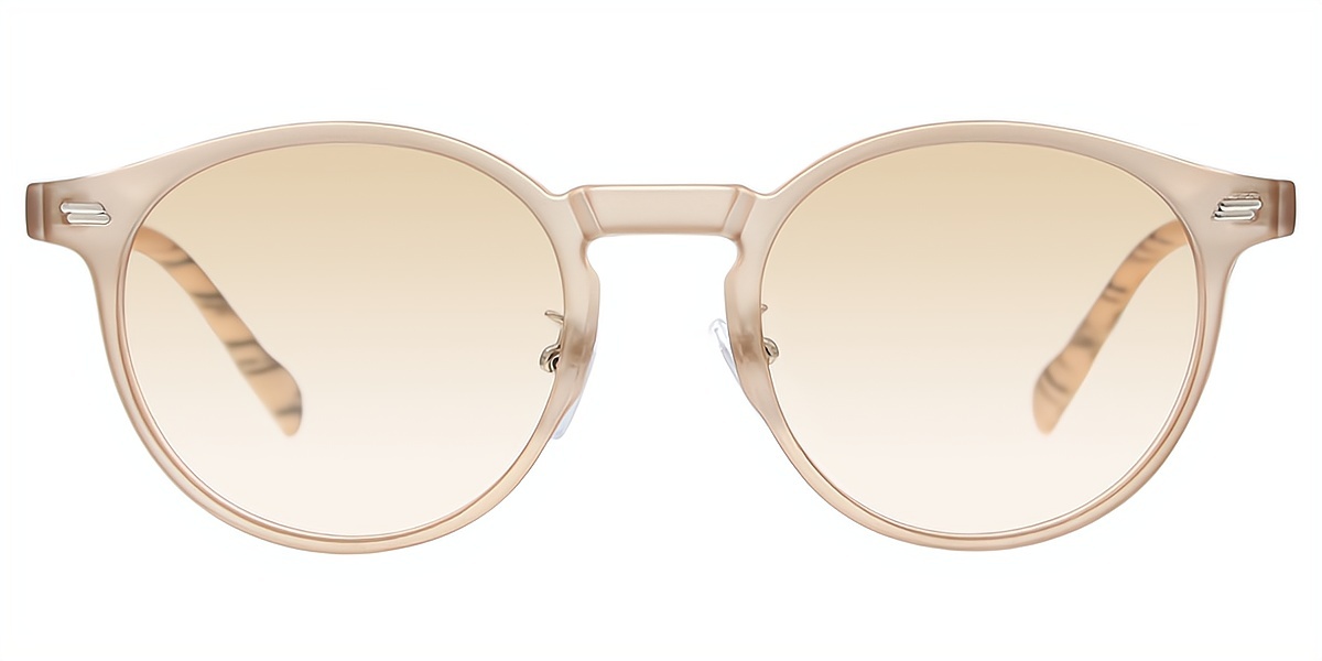 Brown Cat Eye Retro Plastic Eyeglasses