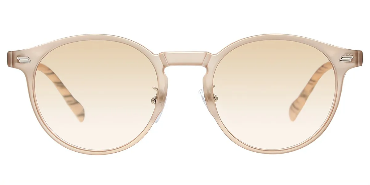 Brown Cat Eye Retro Plastic Eyeglasses