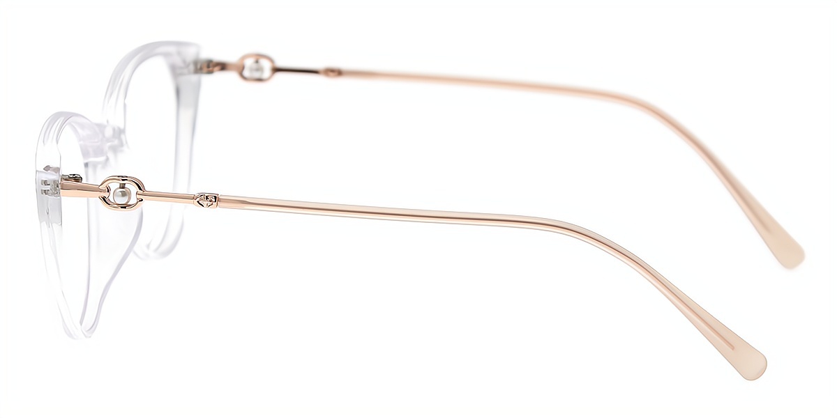 Clear Cat Eye Elegant TR90 Eyeglasses