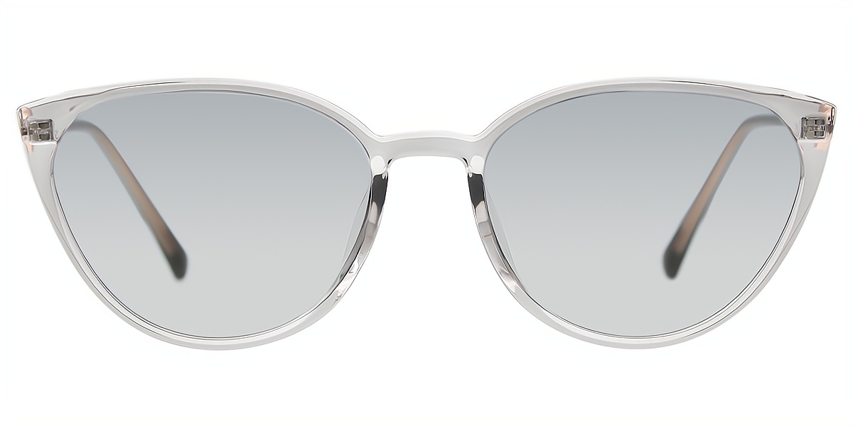 Gray Cat Eye Elegant TR90 Eyeglasses