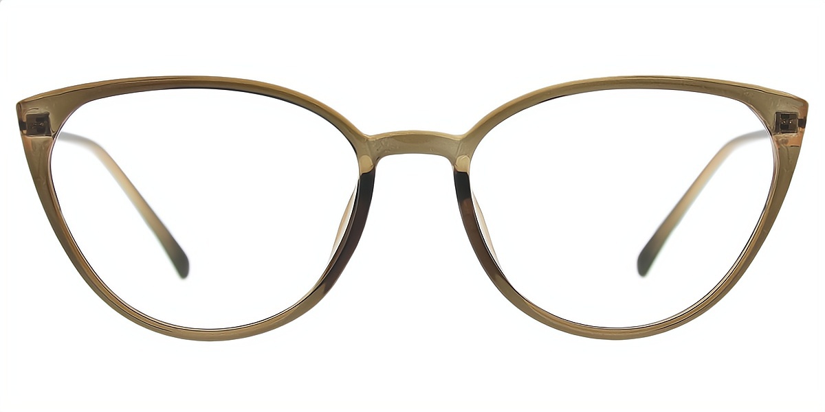 Green Cat Eye Elegant TR90 Eyeglasses