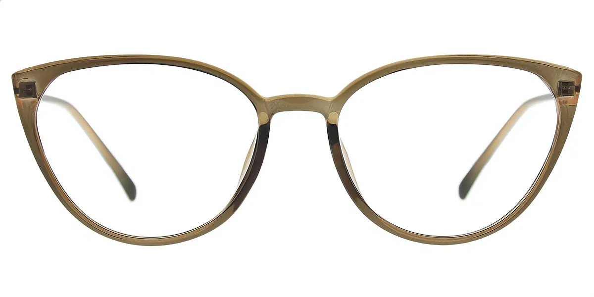 Green Cat Eye Elegant TR90 Eyeglasses