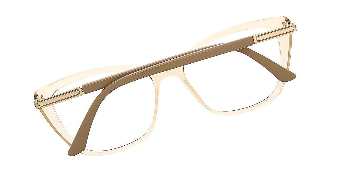 Brown Cat Eye Simple TR90 Eyeglasses