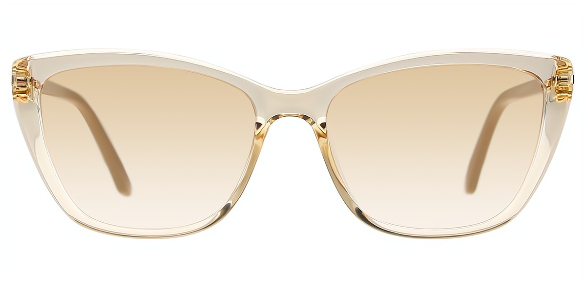 Brown Cat Eye Simple TR90 Eyeglasses