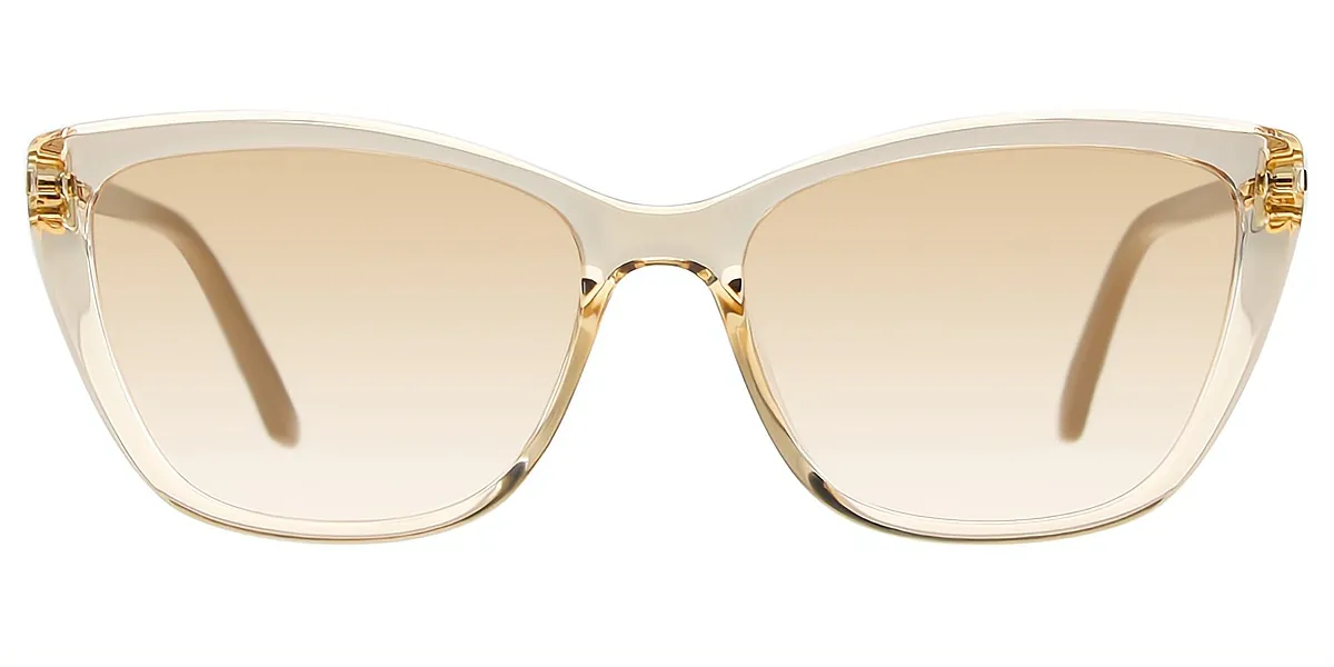 Brown Cat Eye Simple TR90 Eyeglasses