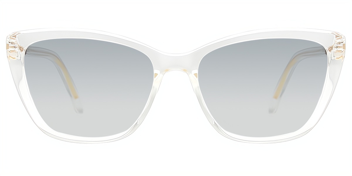 Clear Cat Eye Simple TR90 Eyeglasses
