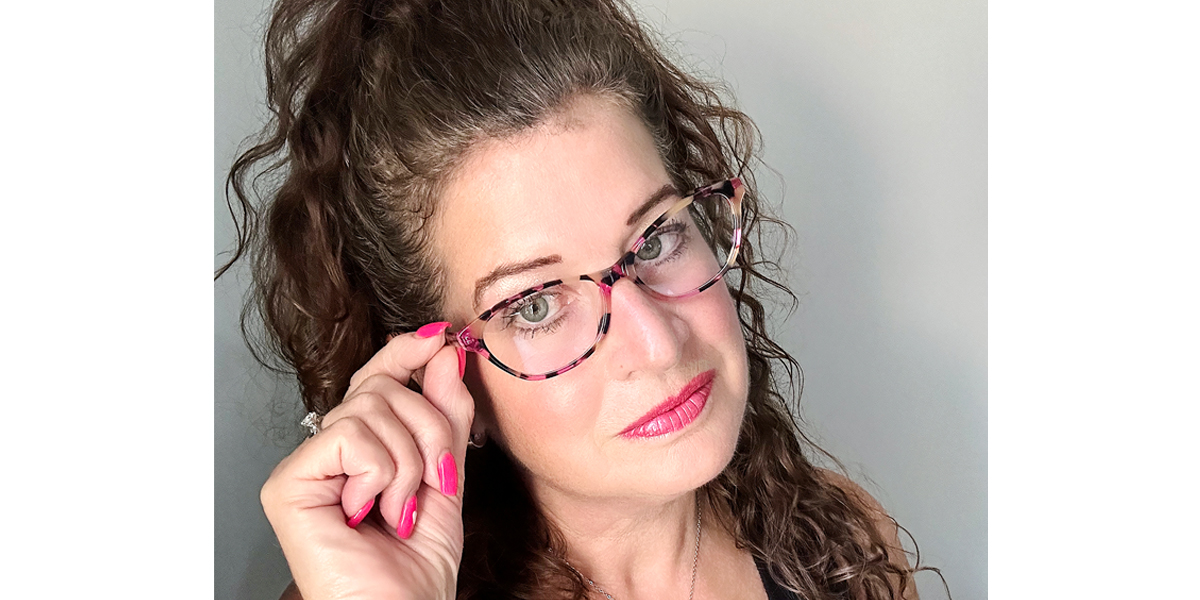 Multicolor Cat Eye Ornate Acetate Eyeglasses