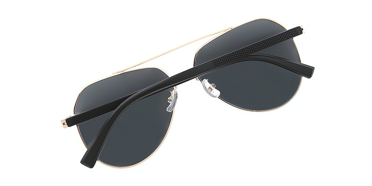 Golden Aviator Classic Metal Eyeglasses
