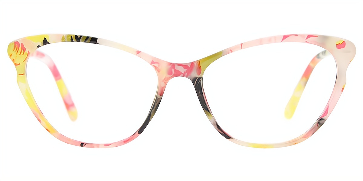 Mix Cat Eye Fancy TR90 Eyeglasses