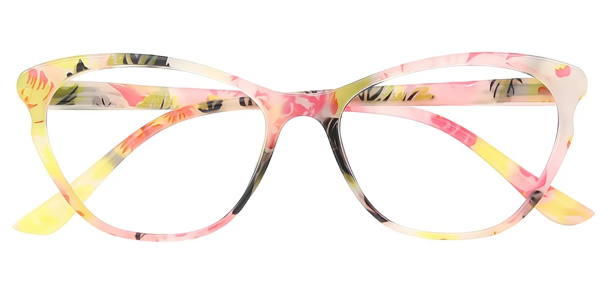 Mix Cat Eye Fancy TR90 Eyeglasses