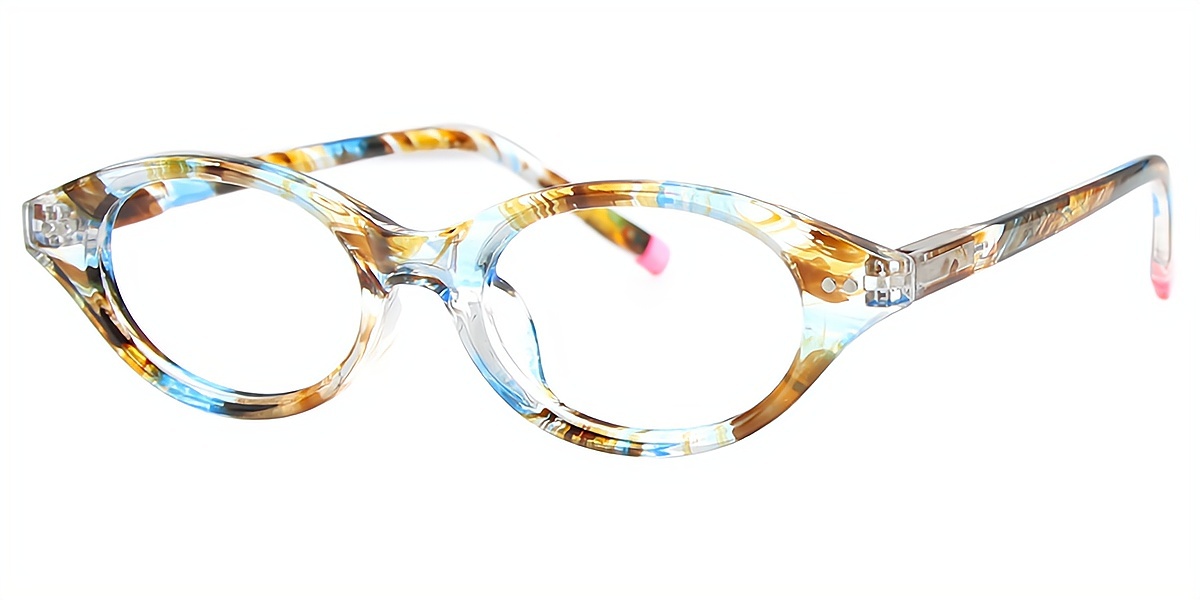 Tortoise Cat Eye Hipster Plastic Eyeglasses