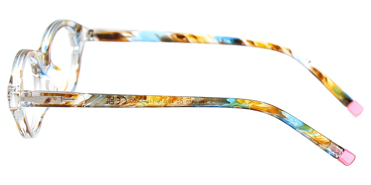 Tortoise Cat Eye Hipster Plastic Eyeglasses