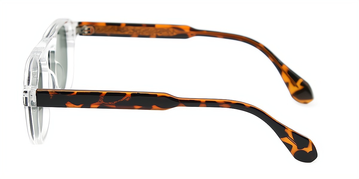 Clear Aviator Geek-Chic TR90 Eyeglasses
