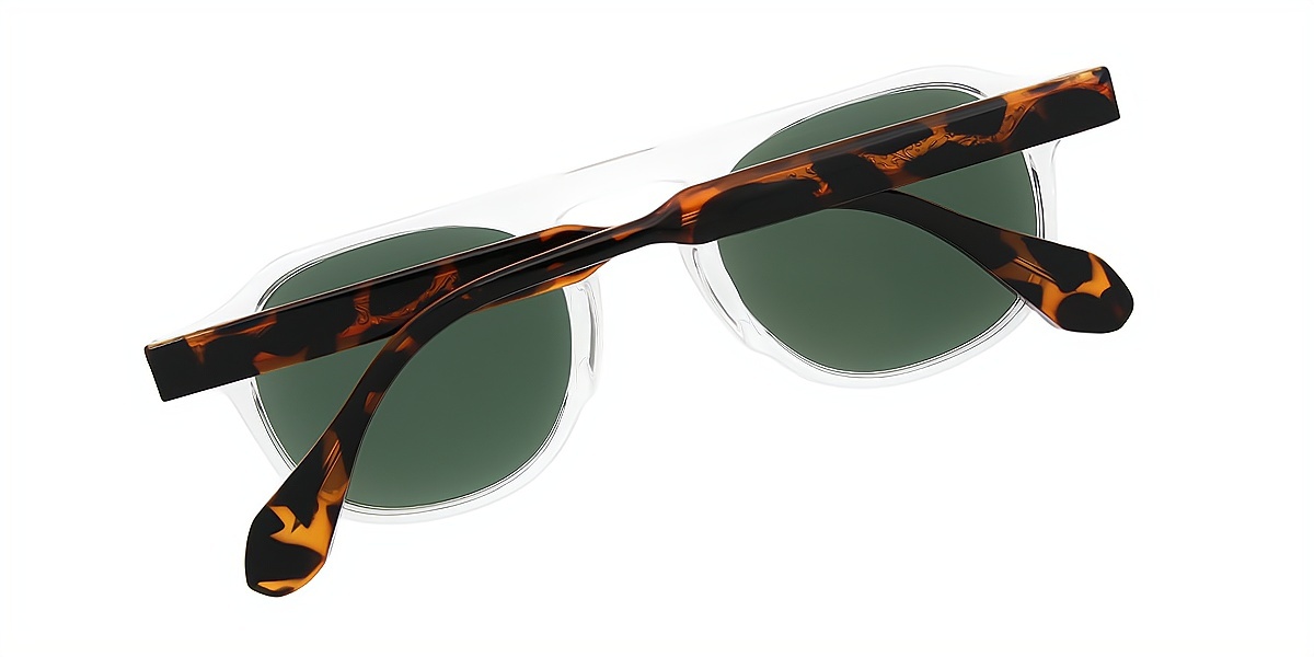 Clear Aviator Geek-Chic TR90 Eyeglasses