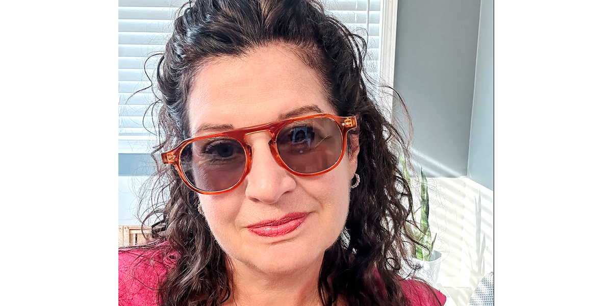 Orange Aviator Geek-Chic TR90 Eyeglasses