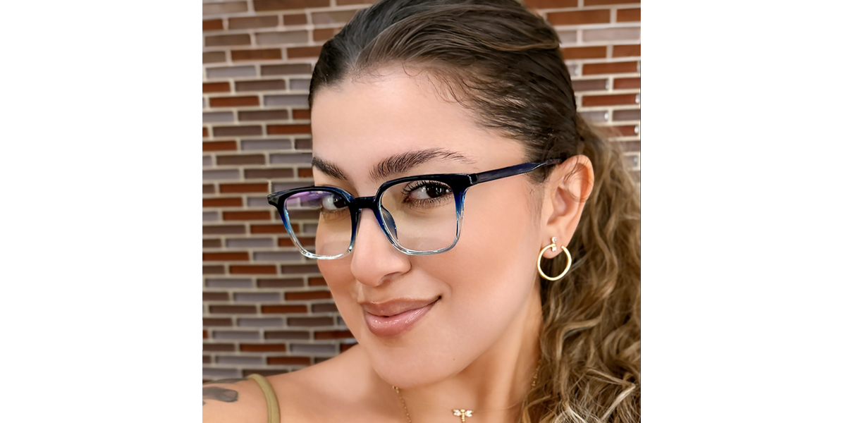 Blue Horn Chic TR90 Eyeglasses