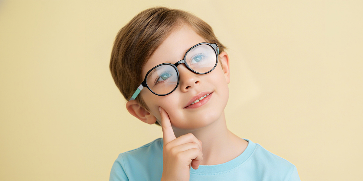 Black Oval Simple TR90 Eyeglasses