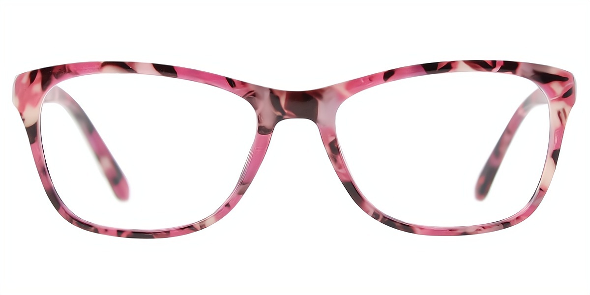 Purple Oval Modish TR90 Eyeglasses