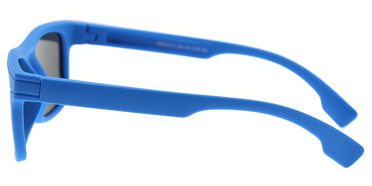 Blue Rectangle Simple TR90 Eyeglasses