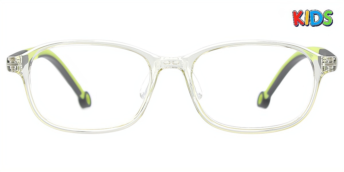 Green Oval Simple TR90 Eyeglasses