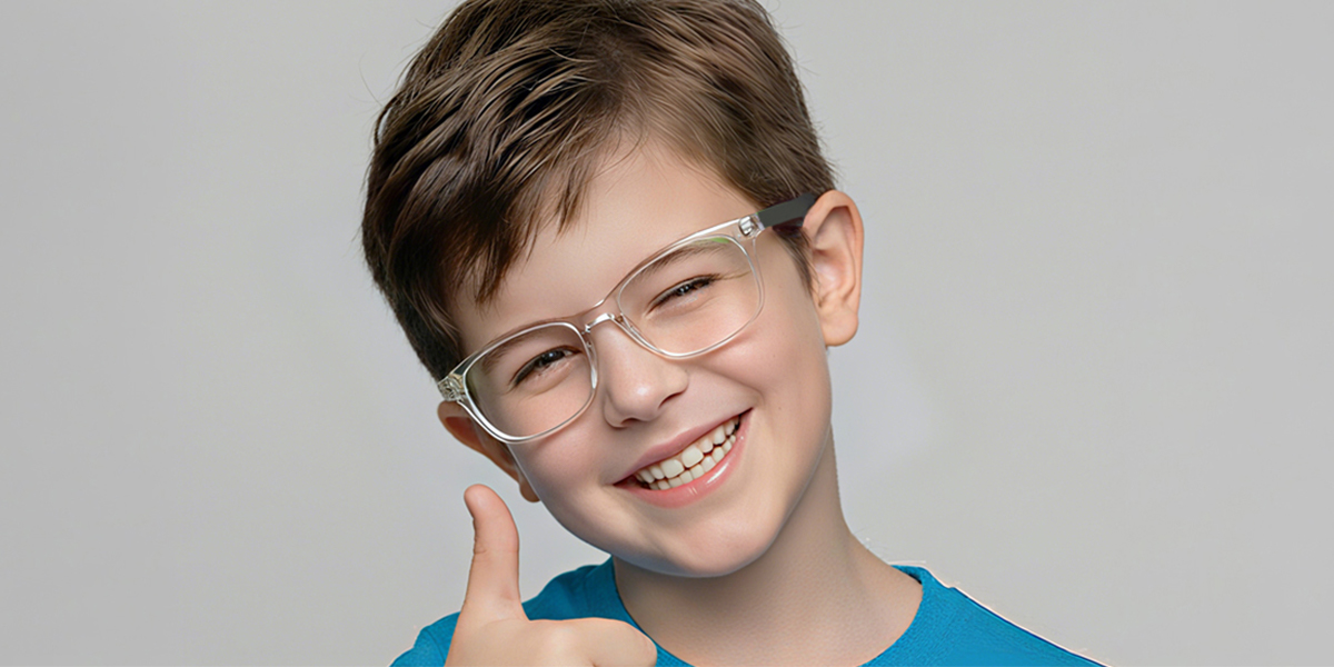 Green Oval Simple TR90 Eyeglasses