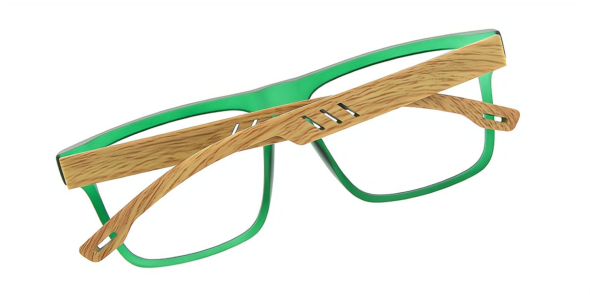 Green Butterfly Unique TR90 Eyeglasses