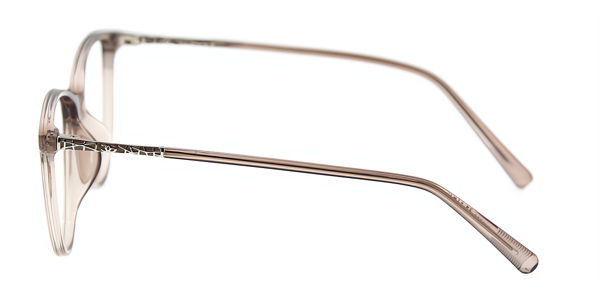 Light Brown Cat Eye Classic TR90 Eyeglasses