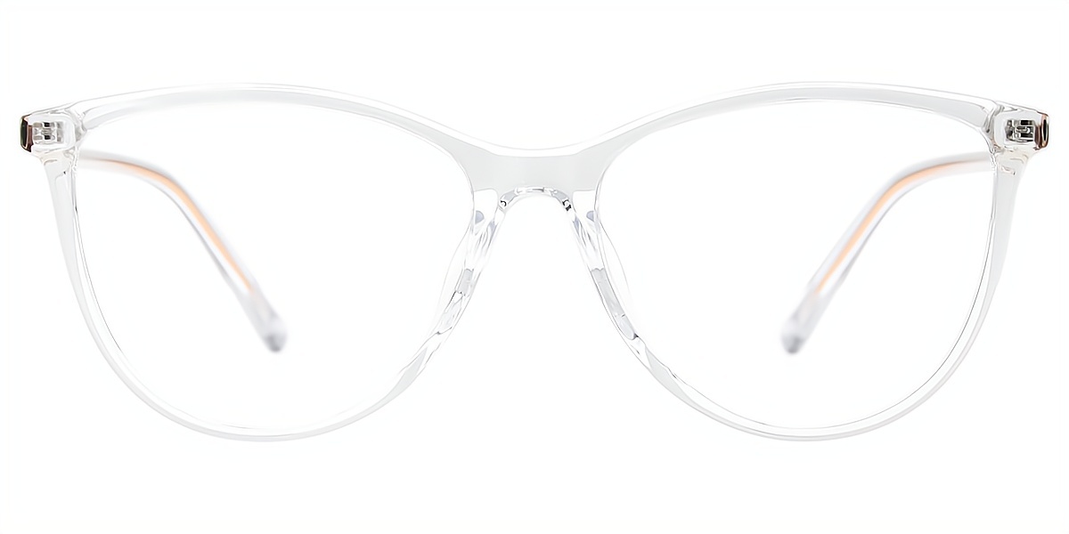 Clear Cat Eye Classic TR90 Eyeglasses