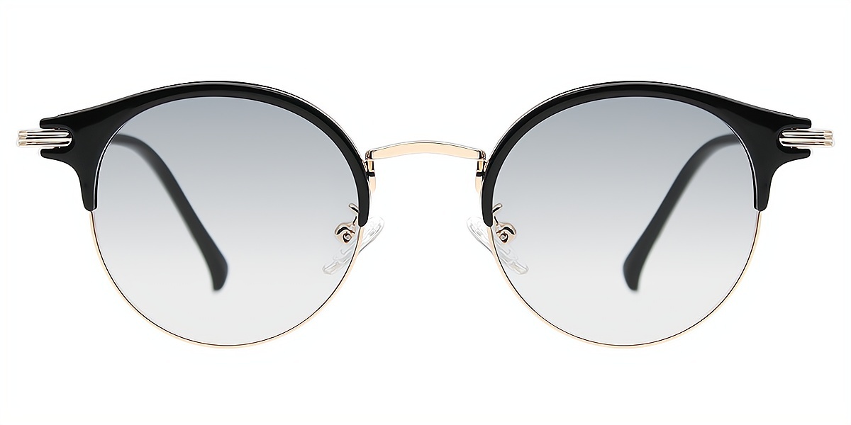 Golden Round Classic Exquisite Metal Eyeglasses