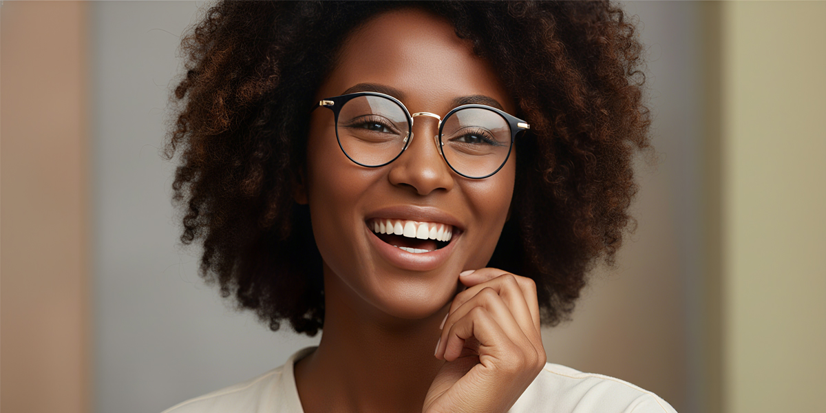 Golden Round Classic Exquisite Metal Eyeglasses