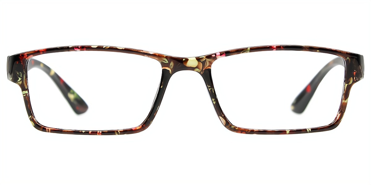 Mix Rectangle Simple Plastic Eyeglasses