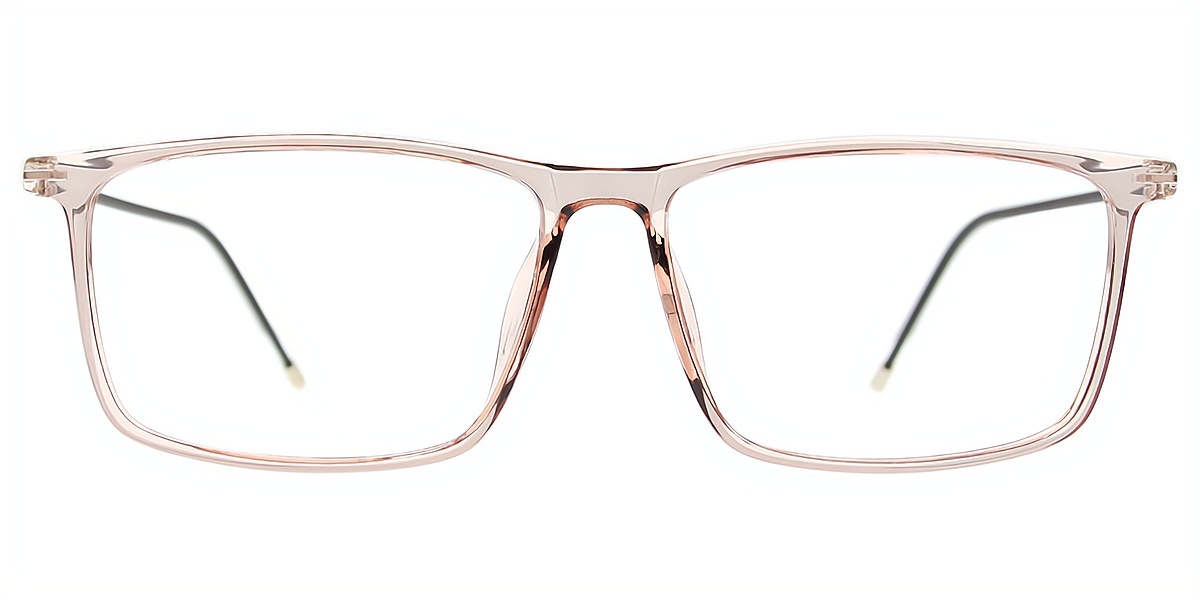 Pink Rectangle Elegant TR90 Eyeglasses