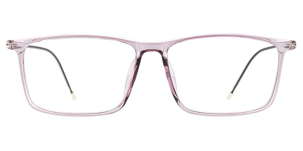 Purple Rectangle Elegant TR90 Eyeglasses