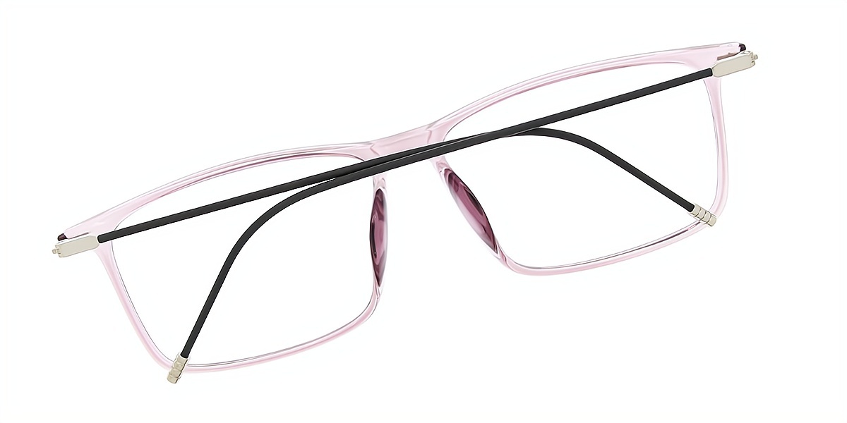 Purple Rectangle Elegant TR90 Eyeglasses