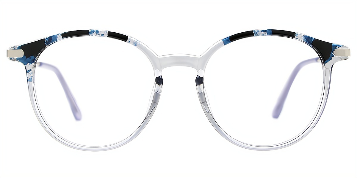 Mix Round Modish TR90 Eyeglasses