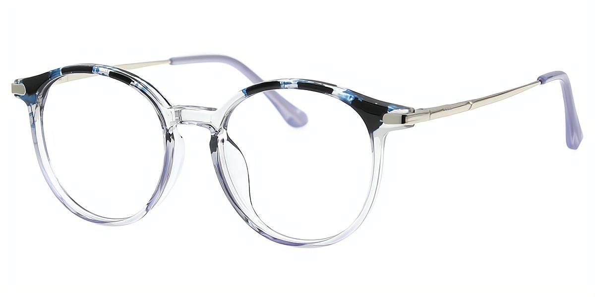 Mix Round Modish TR90 Eyeglasses