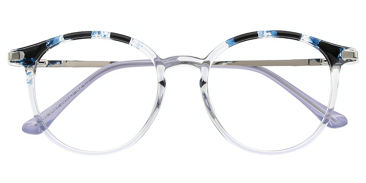 Mix Round Modish TR90 Eyeglasses