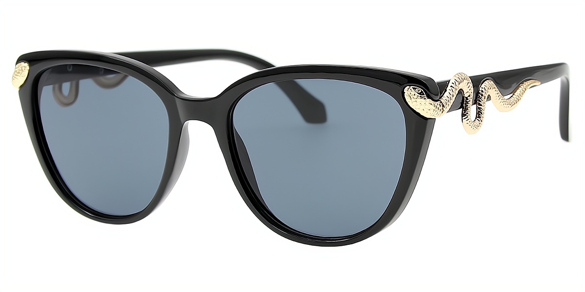Black Cat Eye Unique TR90 Eyeglasses