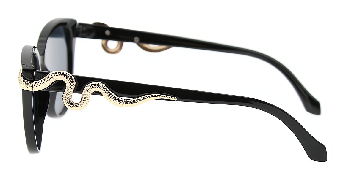 Black Cat Eye Unique TR90 Eyeglasses