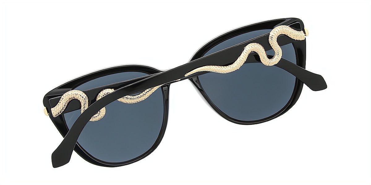 Black Cat Eye Unique TR90 Eyeglasses